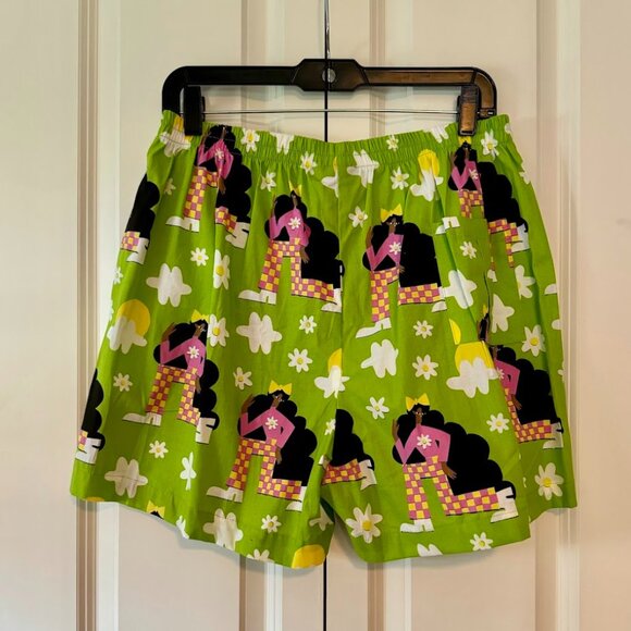 SOLD Nooworks Checkered Ladies Western Shorts - Picture 5 of 5